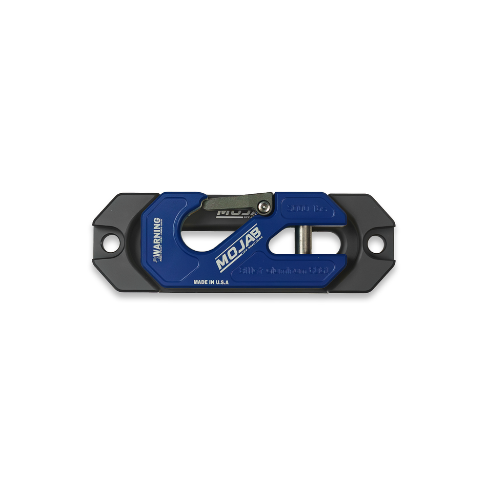 MOJAB Side By Side / UTV Aluminum Recessed Winch Shackle with Fairlead Kit