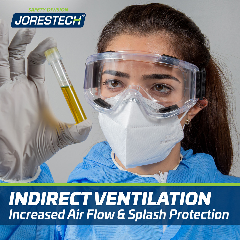 Jorestech Anti-Fog Ventilated Safety Goggles