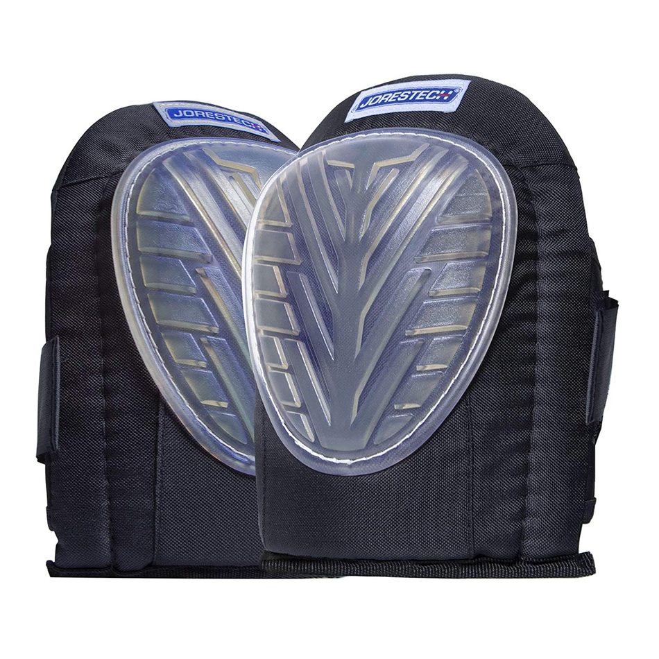 Jorestech Anti-Skid Knee Pads with Gel Filled Shell Caps