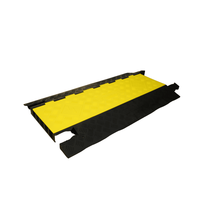 Genery 5 Channel Yellow/Black Cable Ramp GD5X125-Y/B