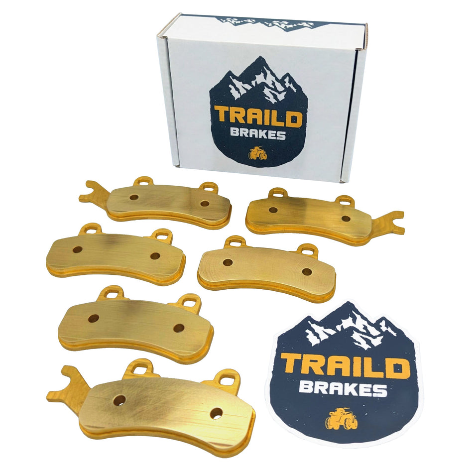 Traild Can-Am Defender HD5 2017-2021 Brass Brake Pad Set