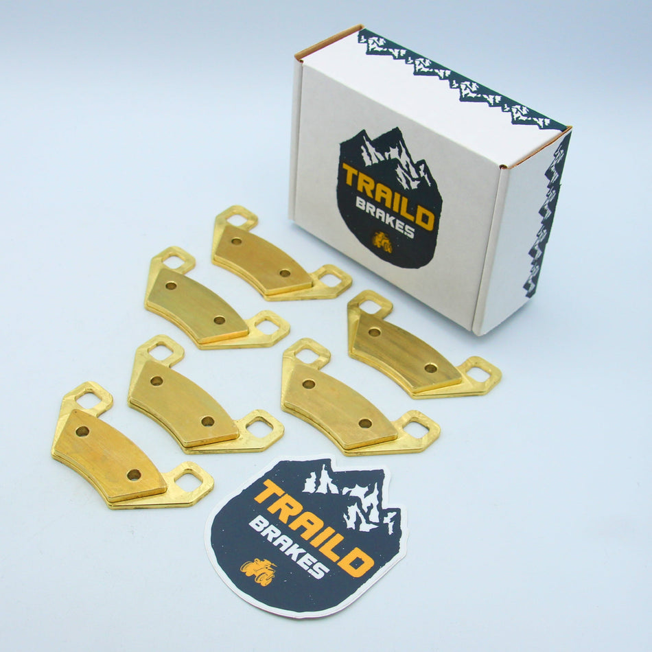 Traild Arctic Cat Prowler 500, 550, 650, 700 2006-2015 Brass Brake Pad Set