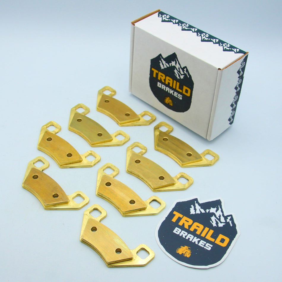 Traild Arctic Cat Prowler 550, 700, 1000, 2011-2017 HDX Brass Brake Pad Set