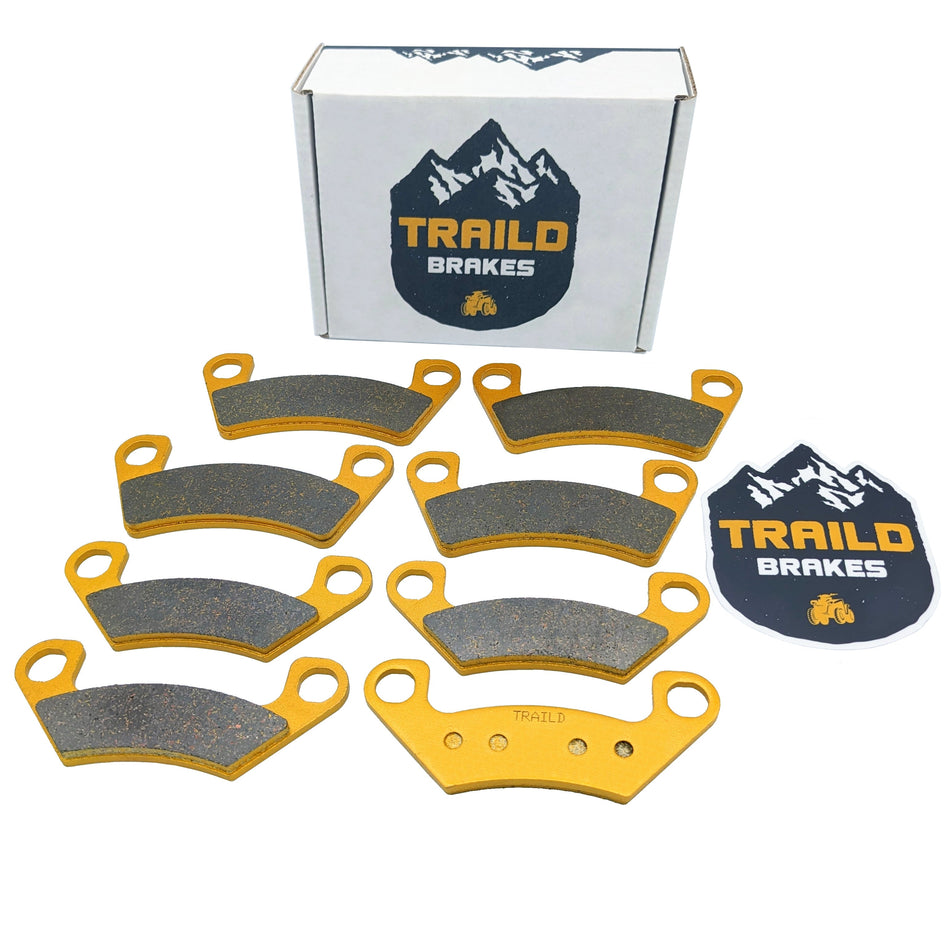 Traild John Deere Gator XUV550/XUV560/XUV590/XUV835/XUV865/RSX860 Ceramic Brake Pad Set
