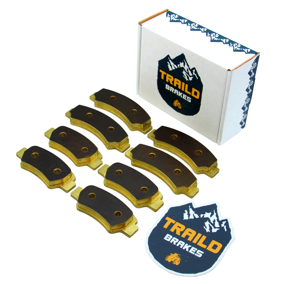 Traild CFMoto UFORCE 500/600/800/1000 2018-2026 Brass Brake Pad Set