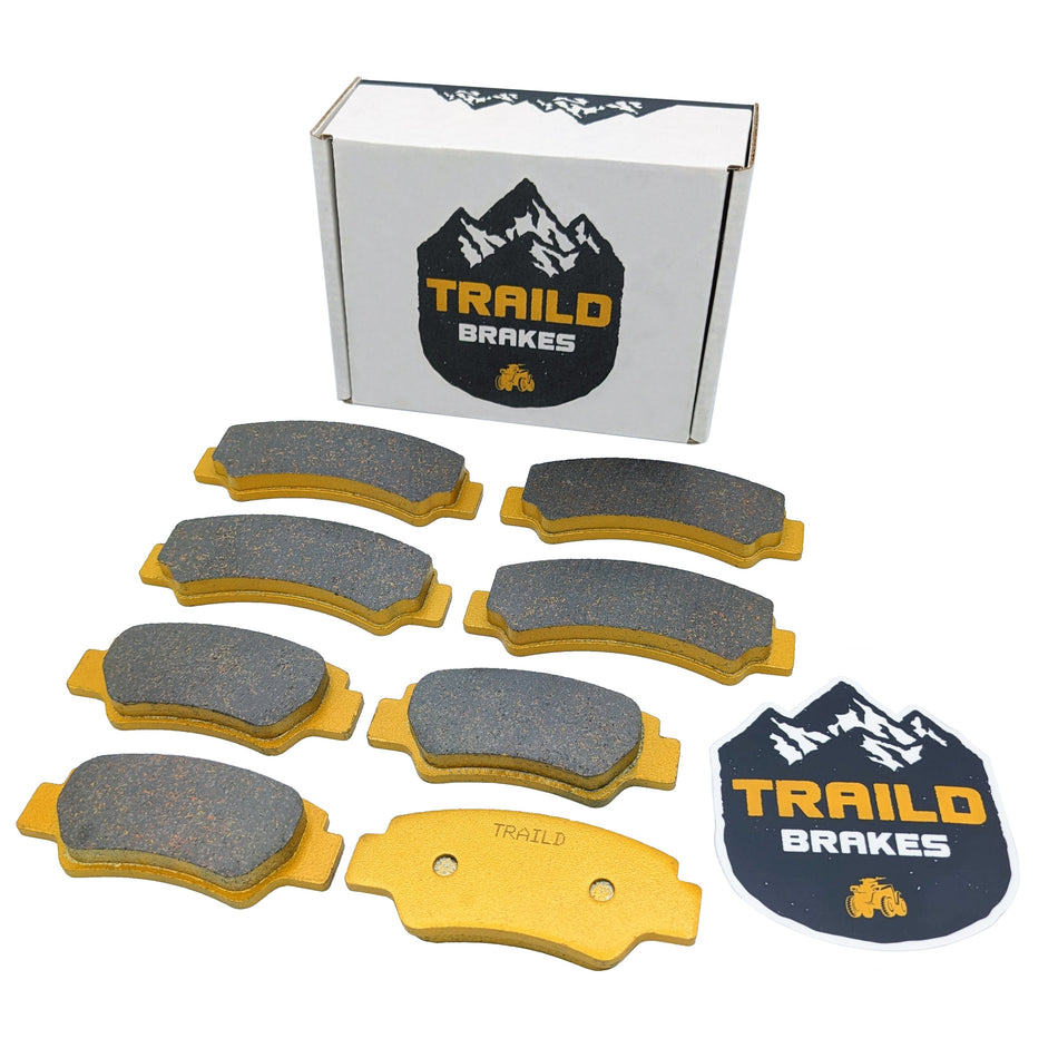Traild CFMoto UFORCE 500, 600, 800, 1000 2018-2026 Ceramic Brake Pad Set