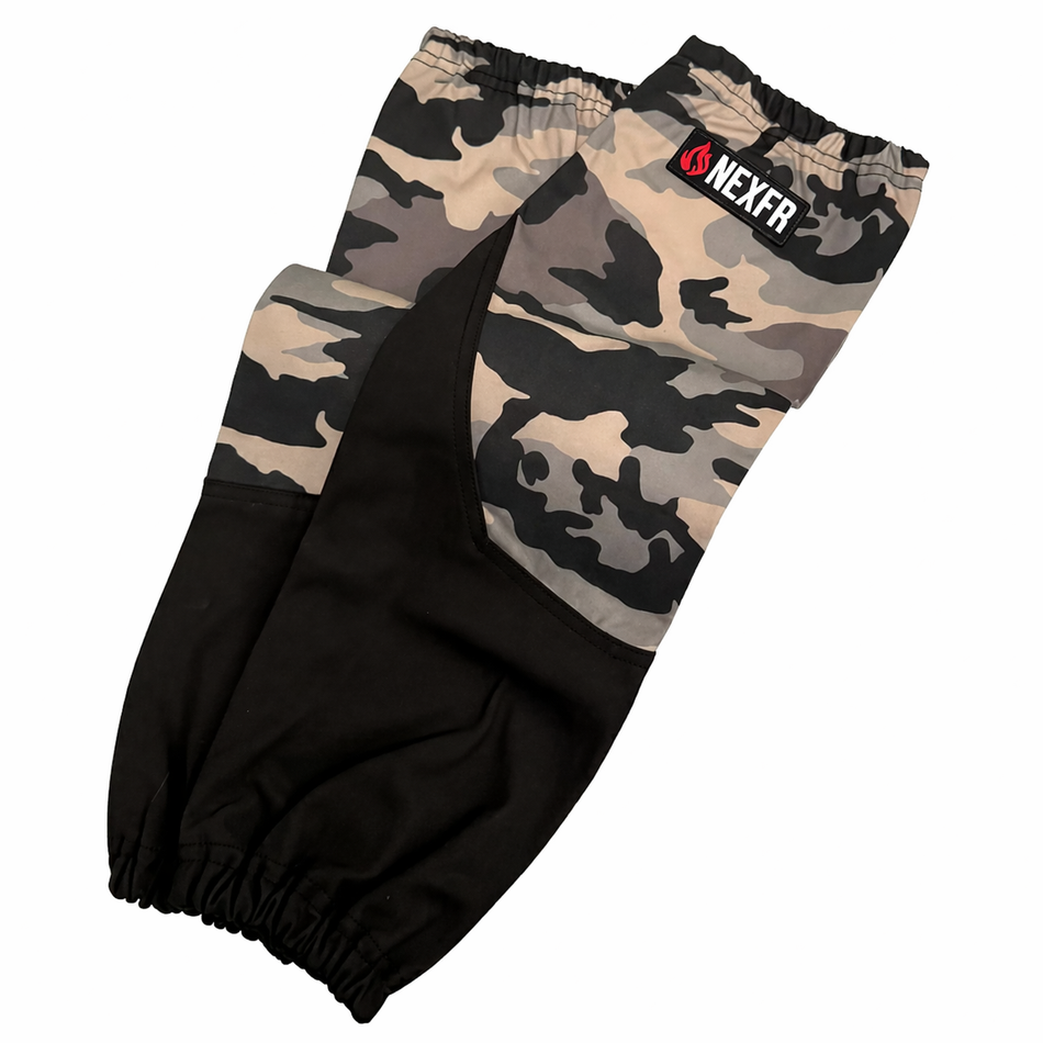 NEXFR Split Leather FR Welding Sleeves - CAMO