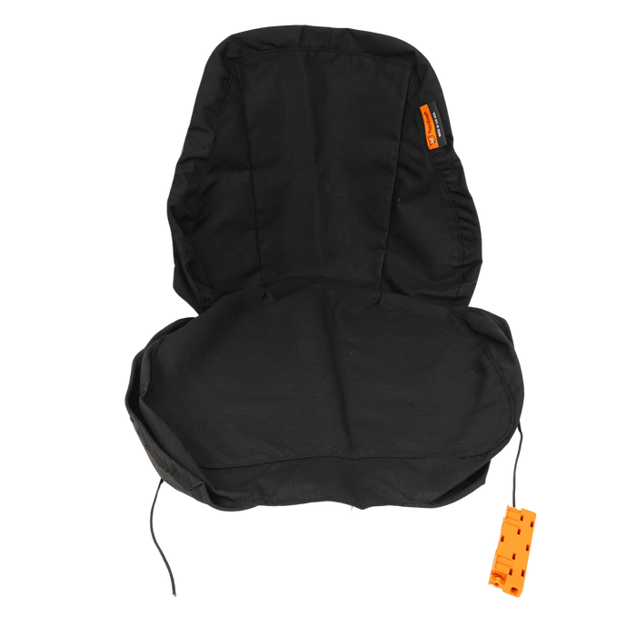 TigerTough Seat Cover (Wacker Neuson St31, St45/ Deere Skidloader Suspension Seat) E82218BLK