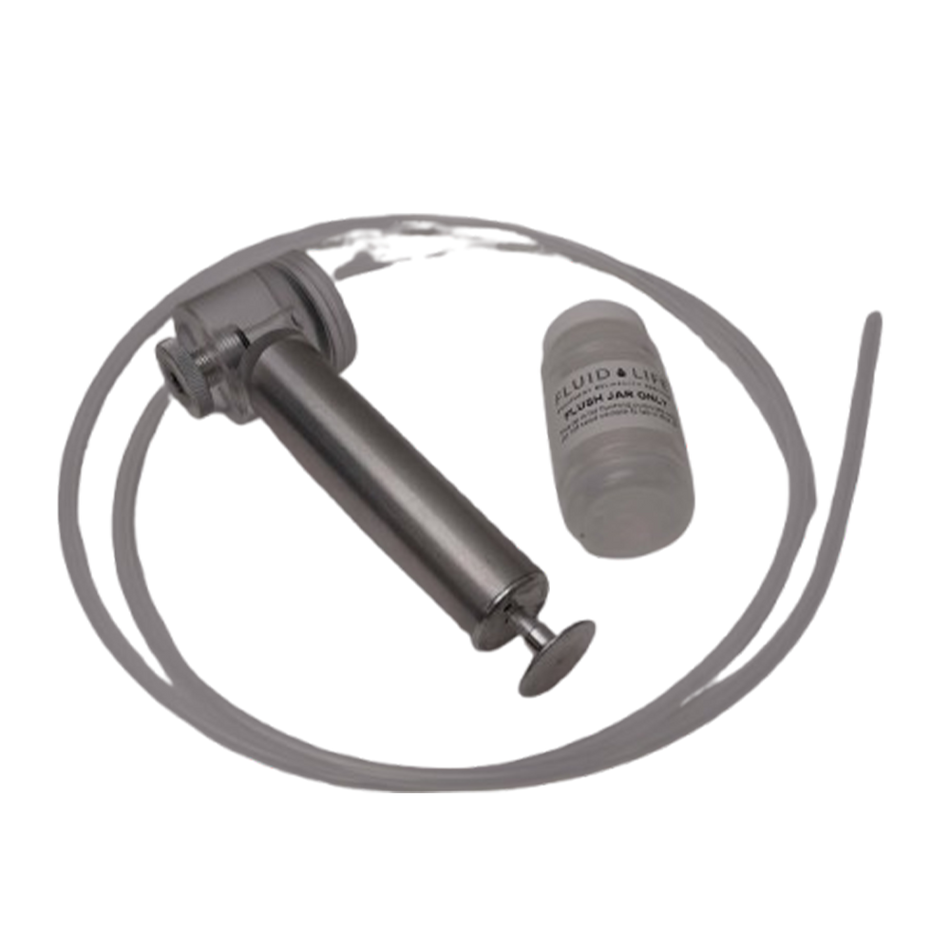 Fluid Life Sample Pump Aluminum With Clear Acrylic Head EAV-38U