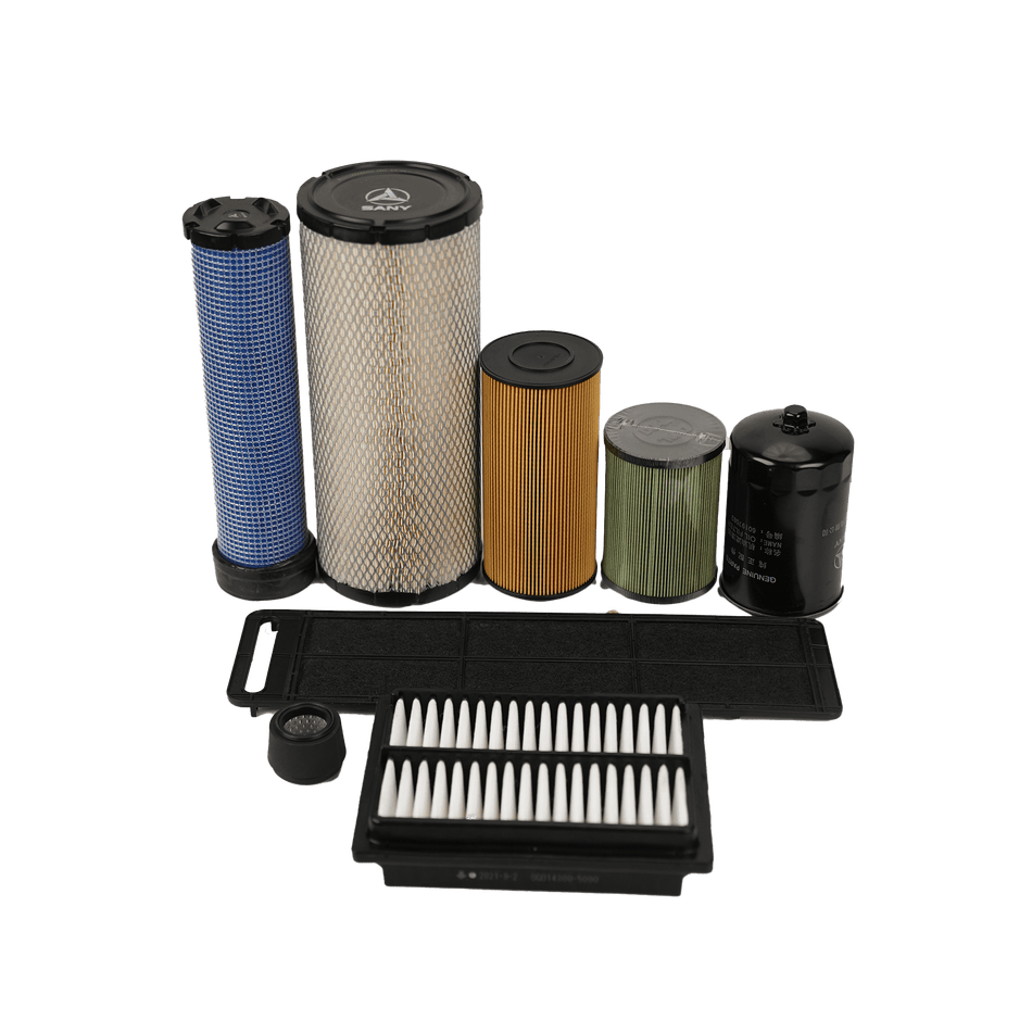 Sany SY75C 500 Hour Service Kit Version 2