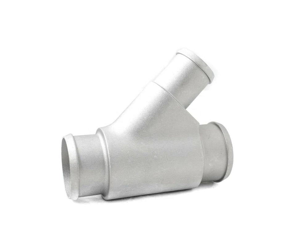 Rudy's Raw Weldless Dual Radiator Coolant Y-Pipe For 13-19 6.7 Cummins