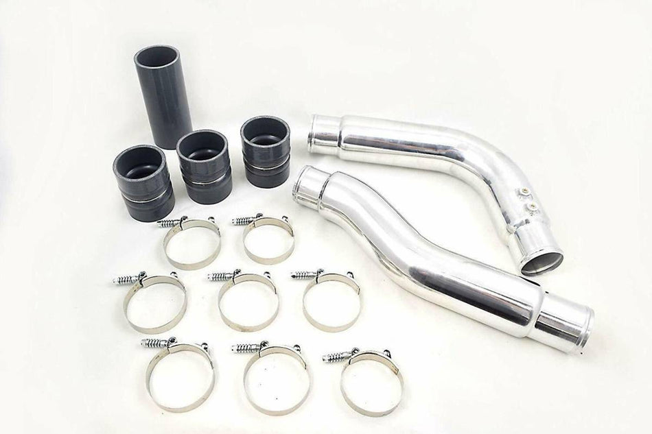 Rudy's Polished Intercooler Pipe Kit & Boots For 03-07 Dodge 5.9L Cummins Diesel