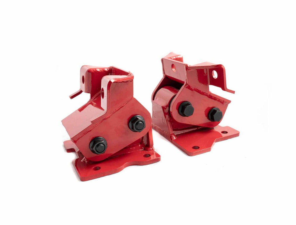 Rudy's High Performance Red Motor Mounts For 01-10 6.6 Duramax
