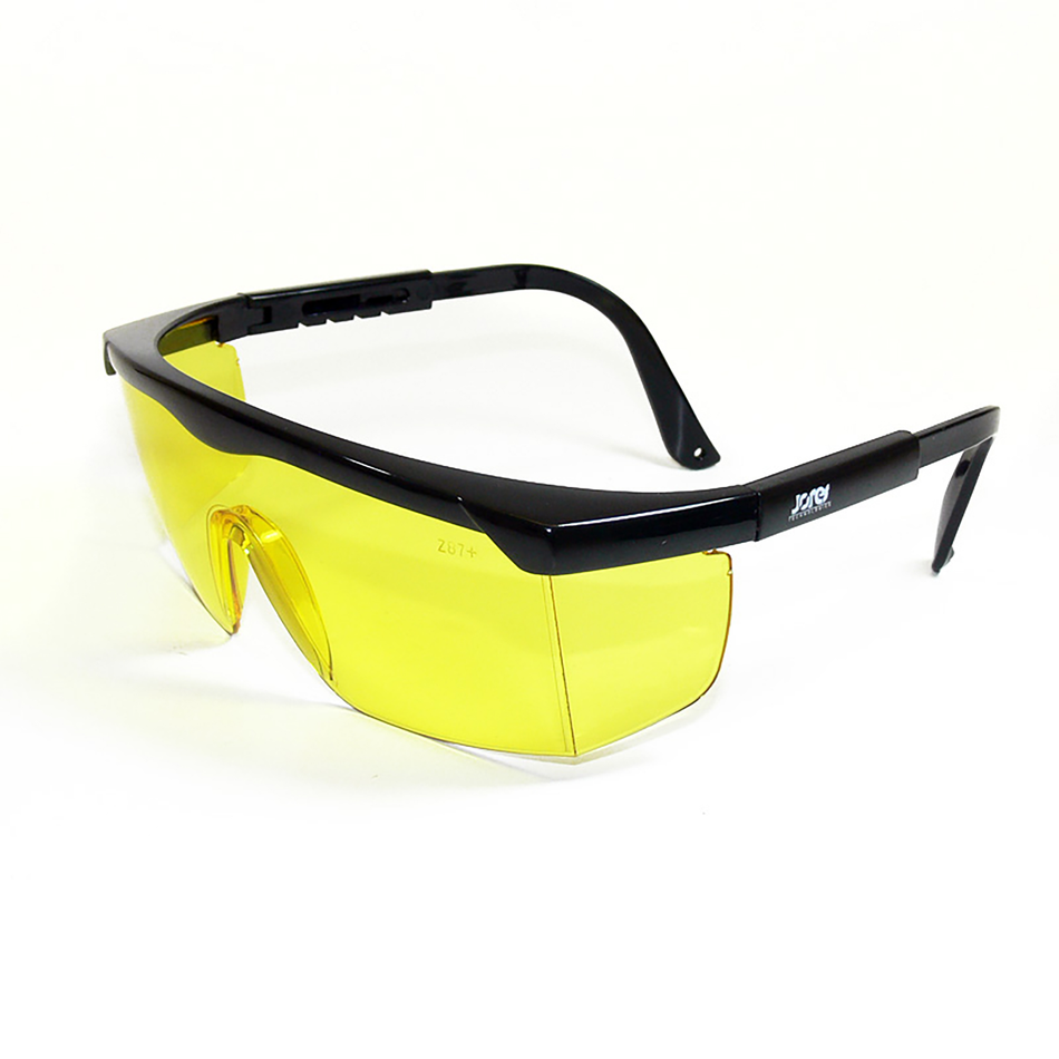 Jorestech Framed Rectangular Safety Glasses with Side Shields for High Impact Protection