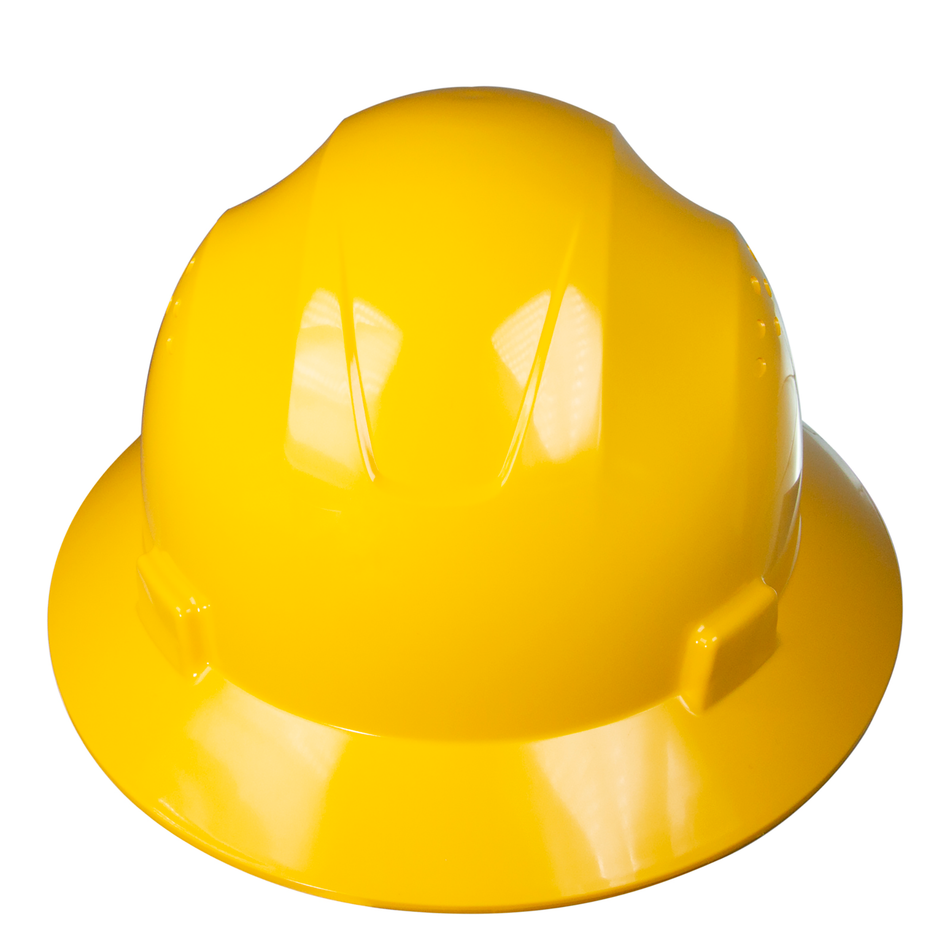 Jorestech Full Brim Safety Hard Hat with 4 Point Suspension