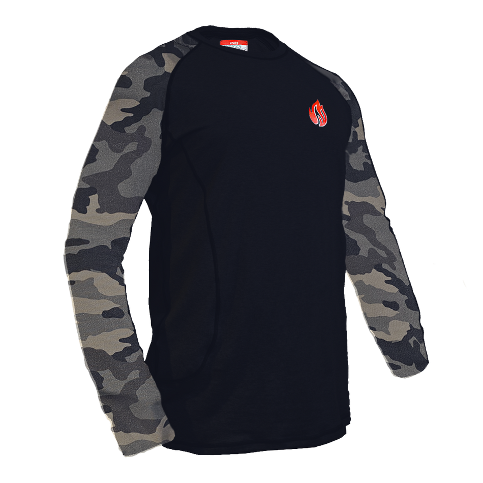 Nexon FR Long Sleeve Crew Shirt - Camo/Stealth