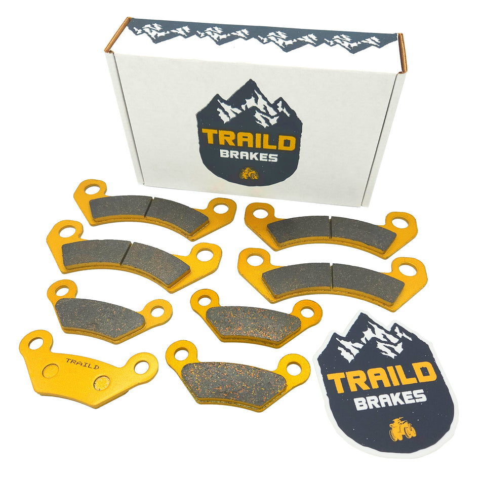 Traild John Deere Gator XUV825/XUV855 Ceramic Brake Pad Set