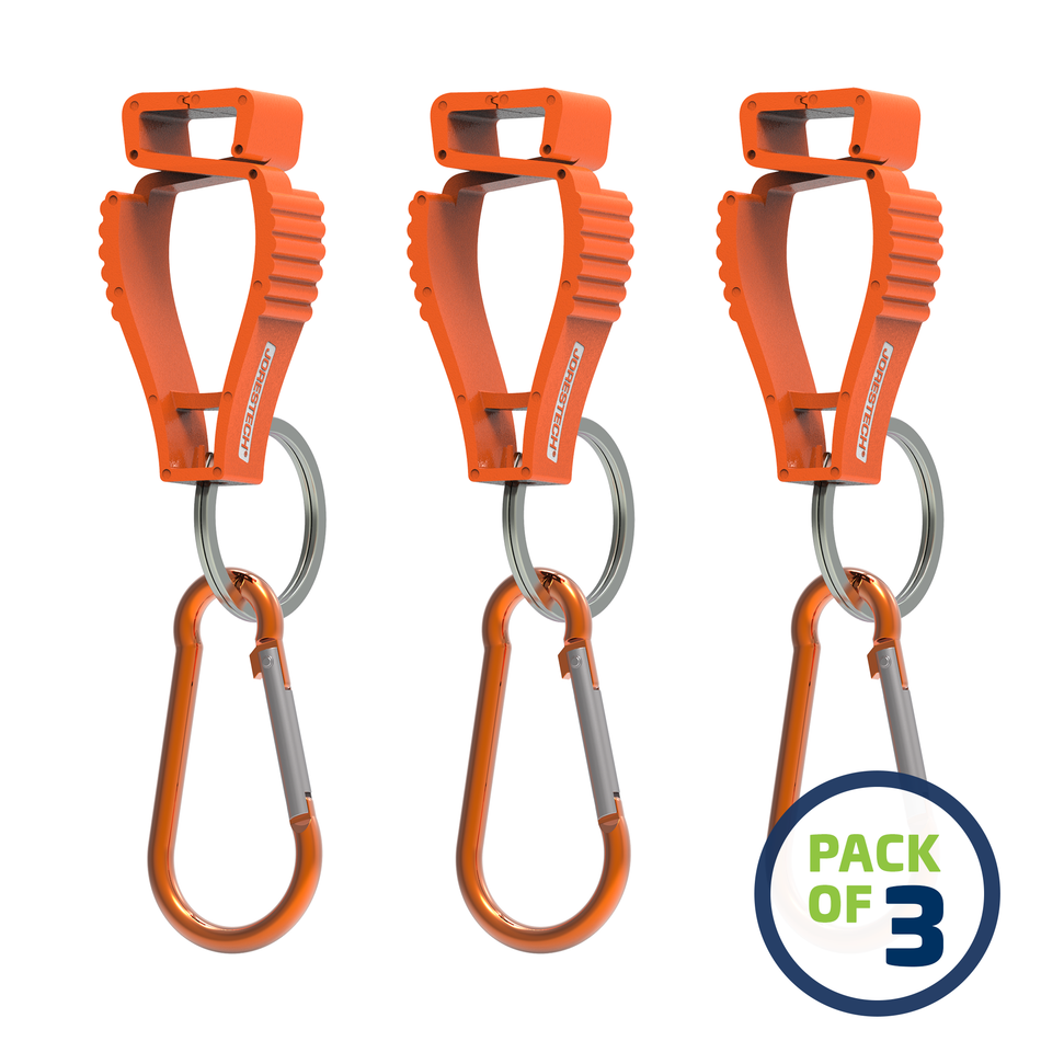 Jorestech Glove Clip Safety Holder with Carabiner