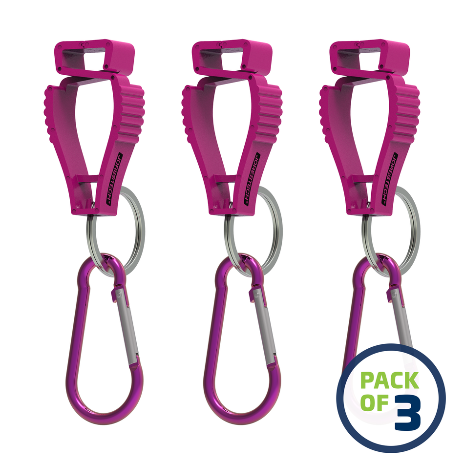 Jorestech Glove Clip Safety Holder with Carabiner