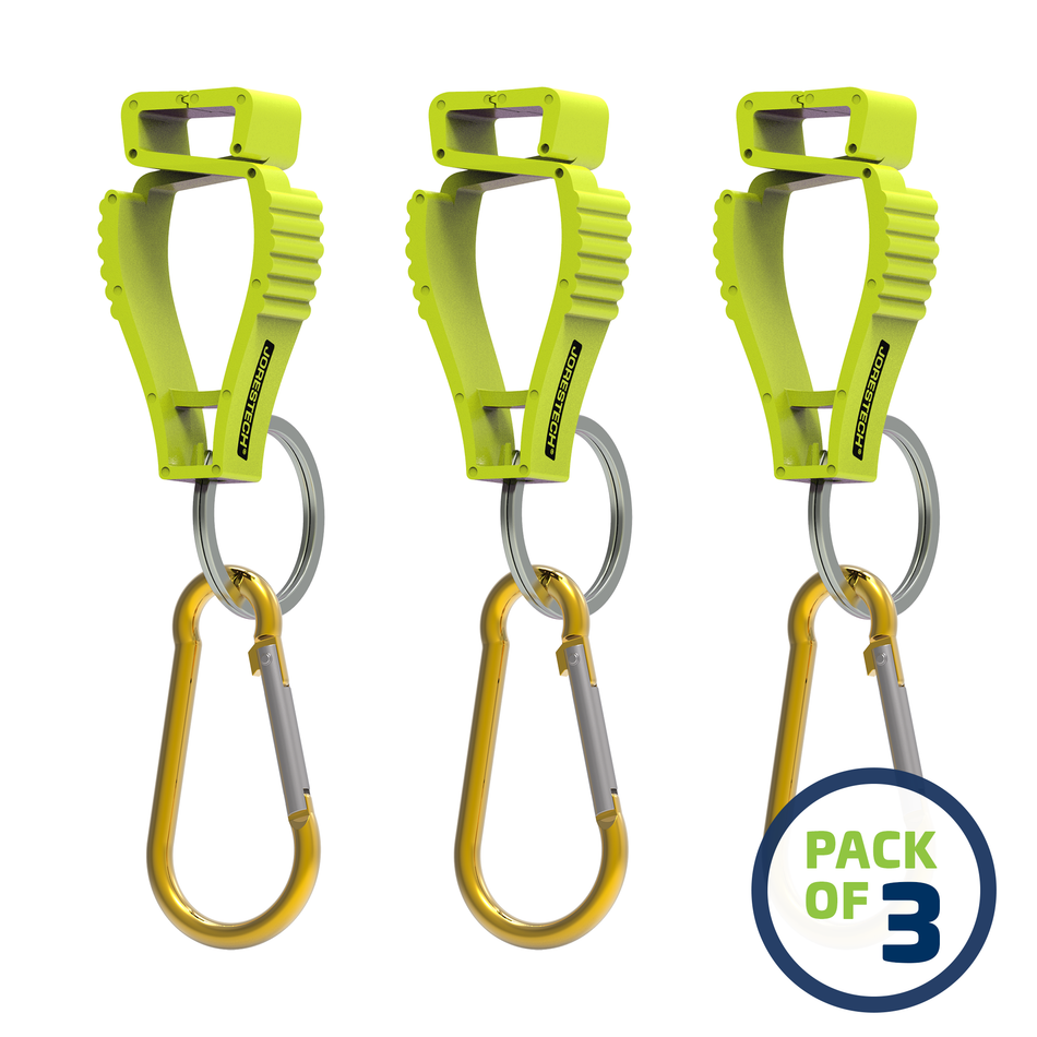 Jorestech Glove Clip Safety Holder with Carabiner