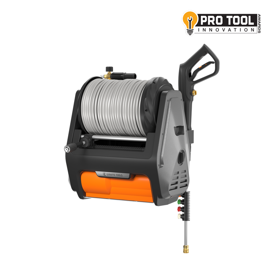 Giraffe Tools Grandfalls Retractable Pressure Washer Pro