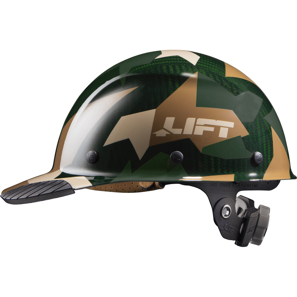 LIFT Safety DAX Jungle Carbon Fiber Cap