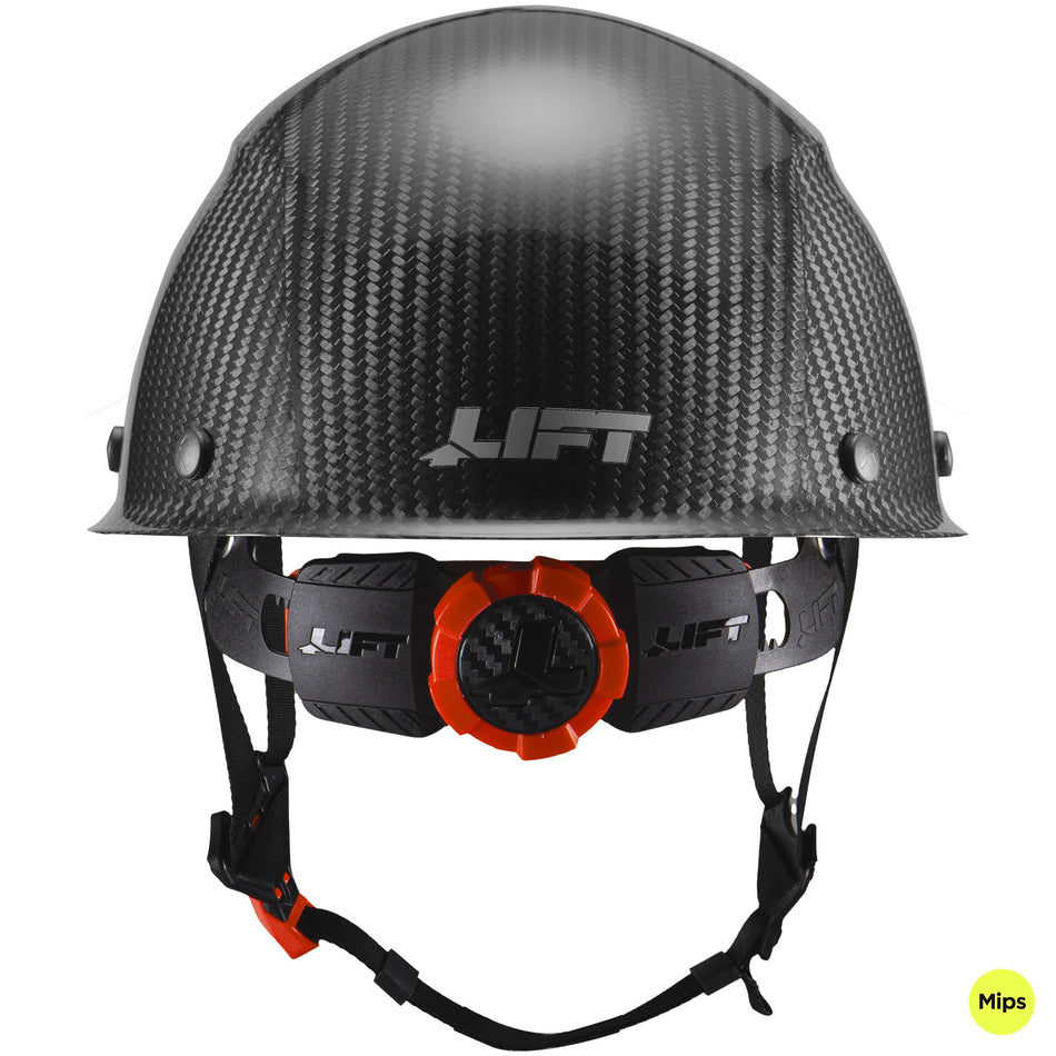 LIFT Safety DAX Cap Style Hard Hat with Mips - Carbon Gloss
