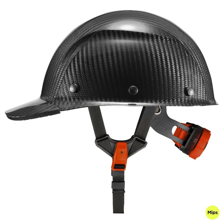 LIFT Safety DAX Cap Style Hard Hat with Mips - Carbon Gloss
