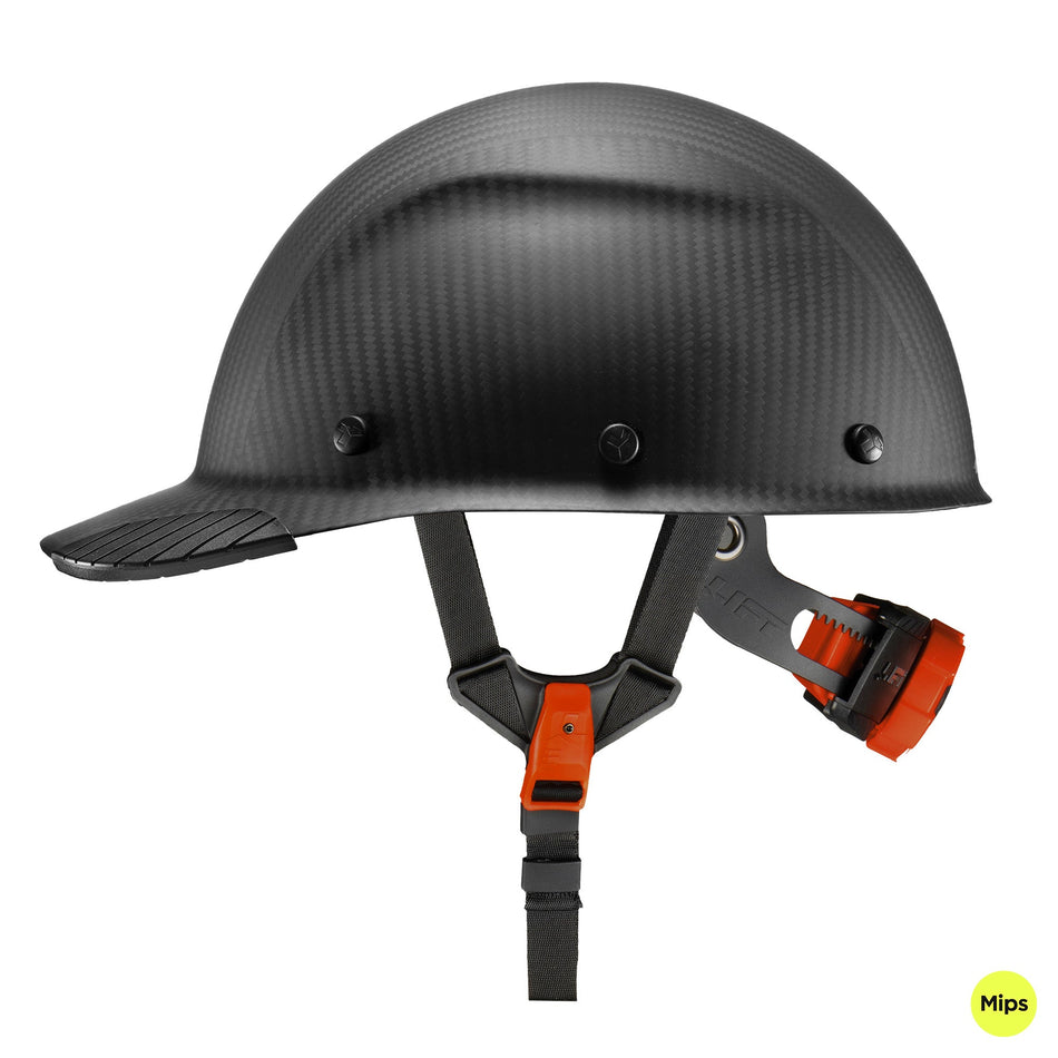 LIFT Safety DAX Cap Style Hard Hat with Mips - Carbon Matte