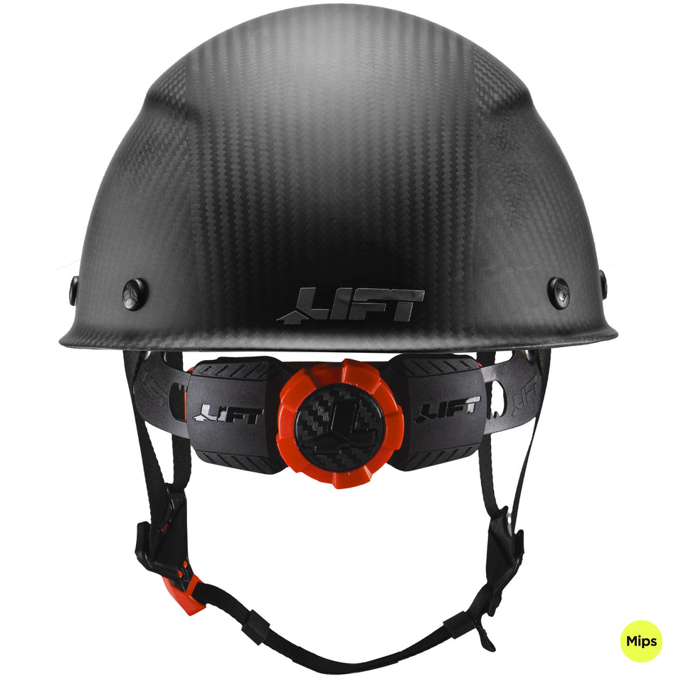 LIFT Safety DAX Cap Style Hard Hat with Mips - Carbon Matte