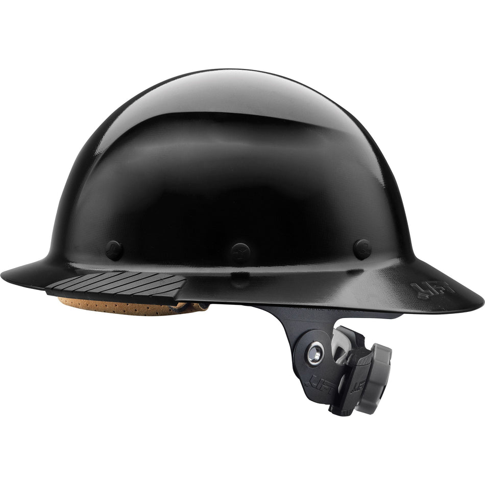 LIFT Safety CSA Certified DAX Full Brim Hard Hat - Black