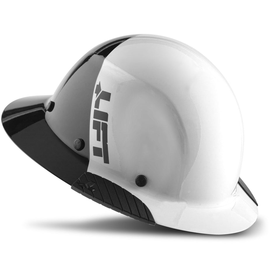 LIFT Safety DAX Fifty/50 White Full Brim Hard Hat
