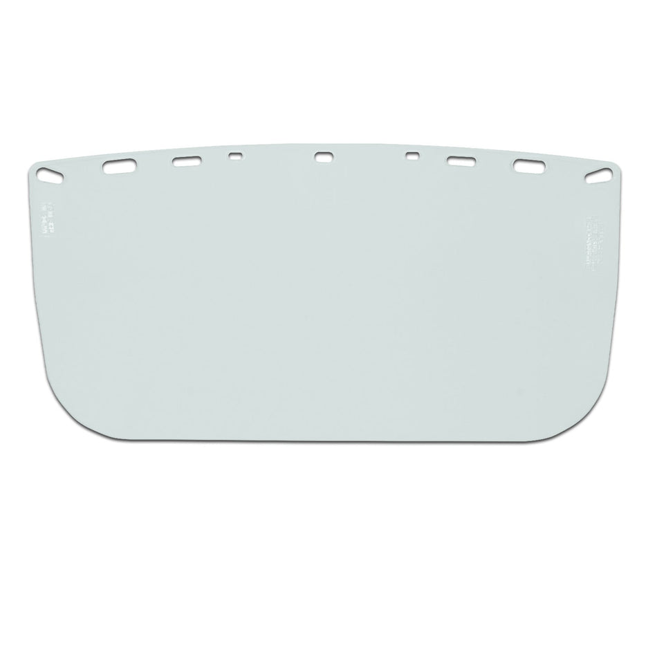 Malta Dynamics VISOR, ACETATE, CLEAR, FLAT, 8" X 15" X .04"