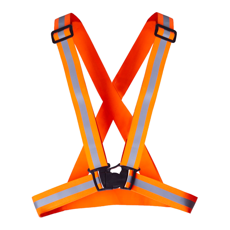 Jorestech Hi-Vis Adjustable Safety Suspenders with Reflective Strips