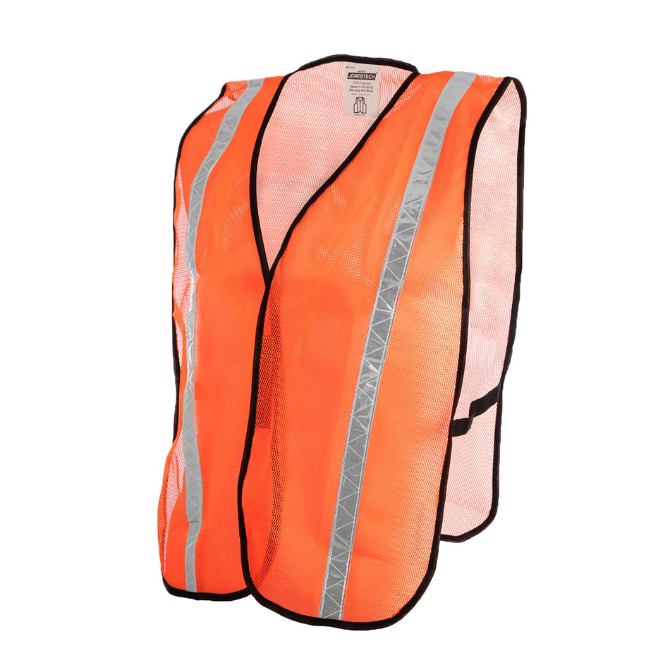 Jorestech Hi-Vis Mesh Safety Vest with 1” Reflective Strip