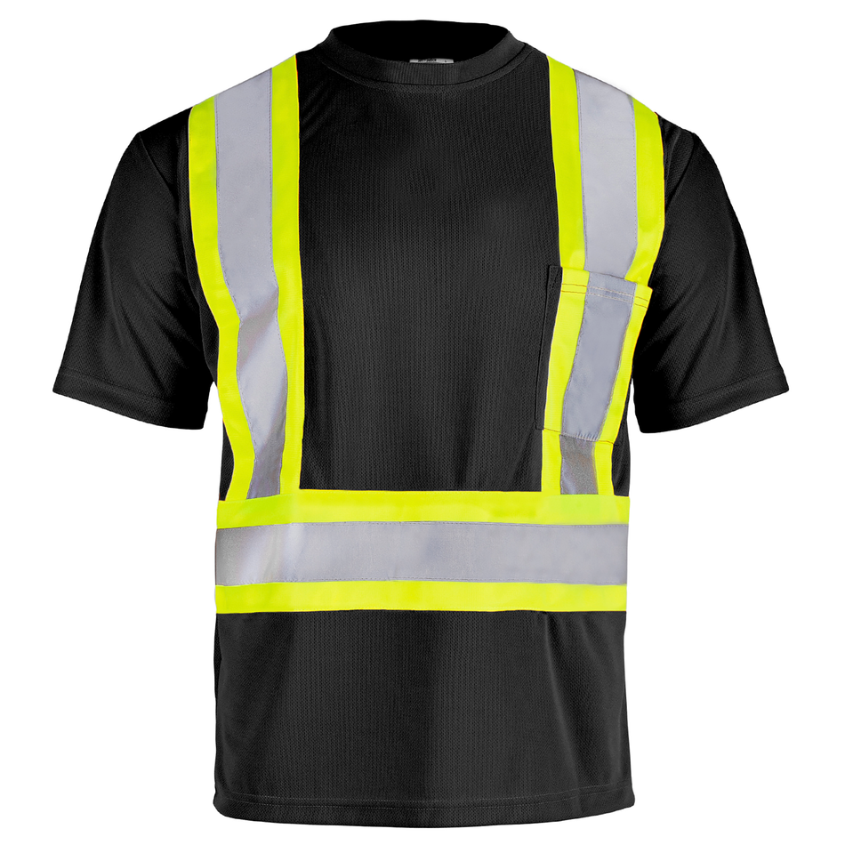 Jorestech Hi-Vis X-Back Reflective Two-Tone Safety Pocket Shirt