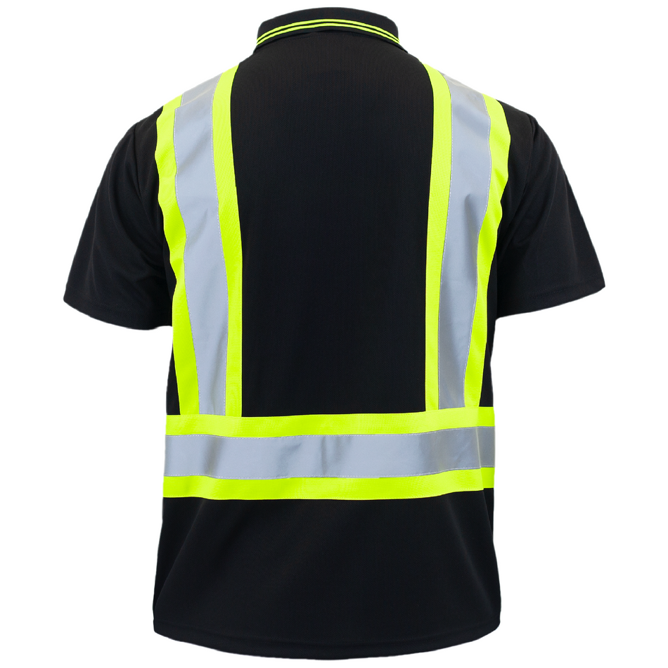 Jorestech Hi-Vis Reflective Two-Tone Safety Polo Shirt