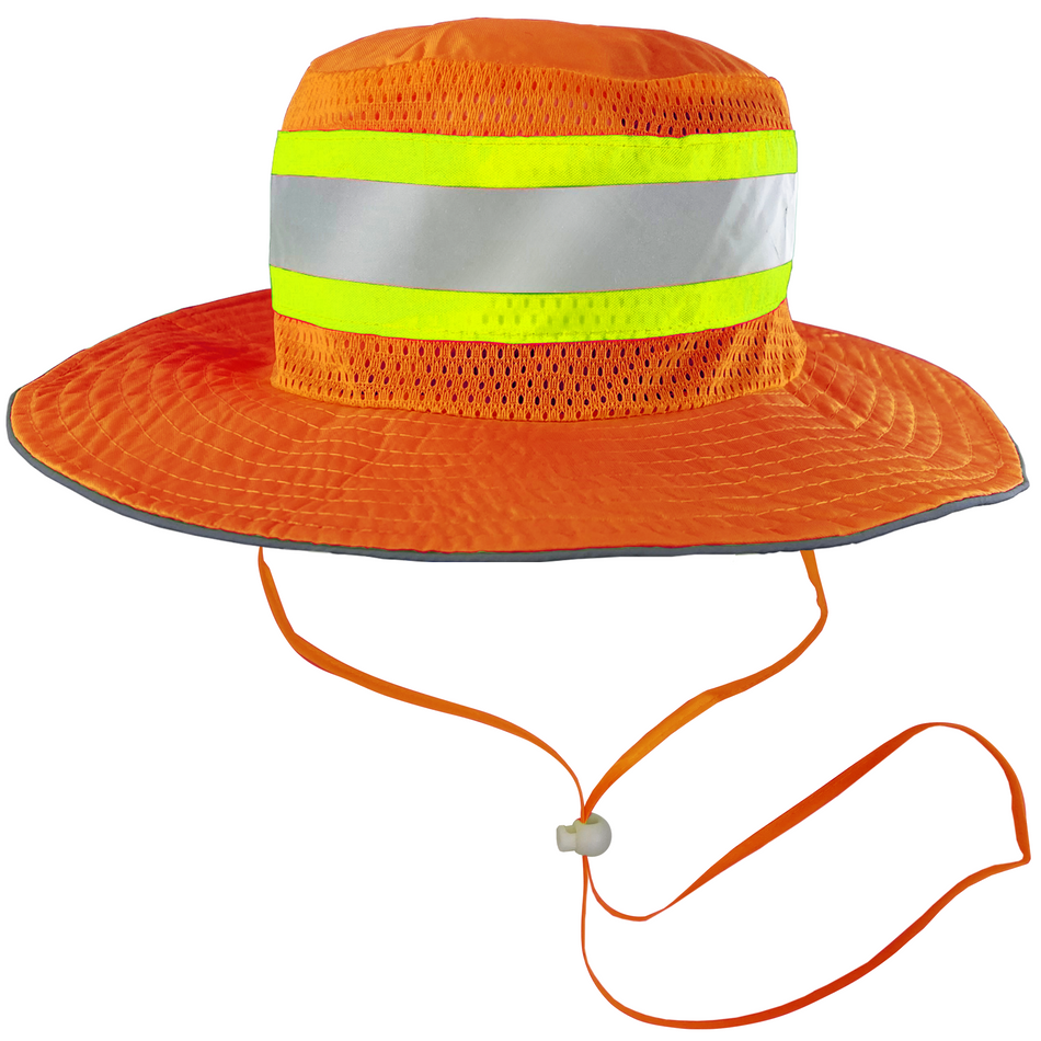 Jorestech Hi-Vis Two-Tone Safety Boonie with Reflective Stripe