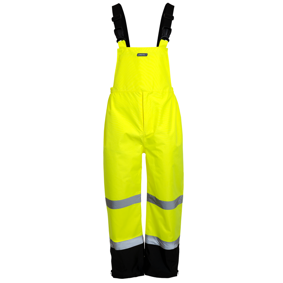 Jorestech High Visibility Waterproof Safety Overall Pants with Reflective Stripes