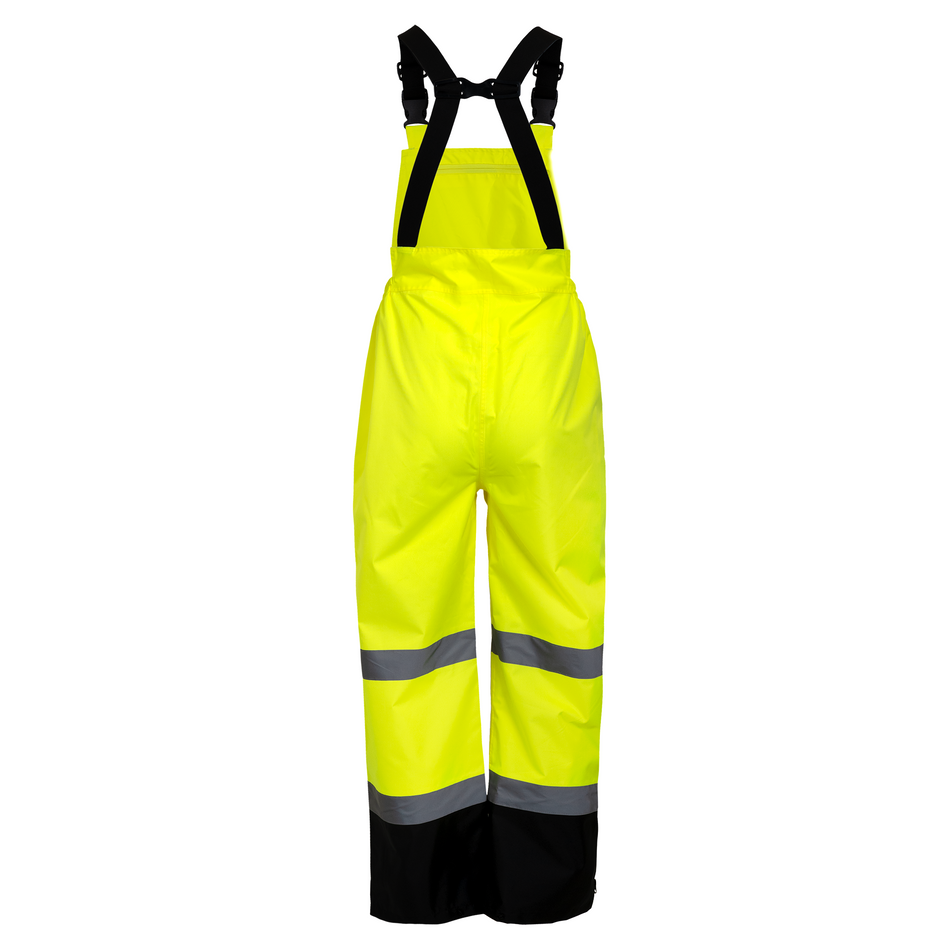 Jorestech High Visibility Waterproof Safety Overall Pants with Reflective Stripes