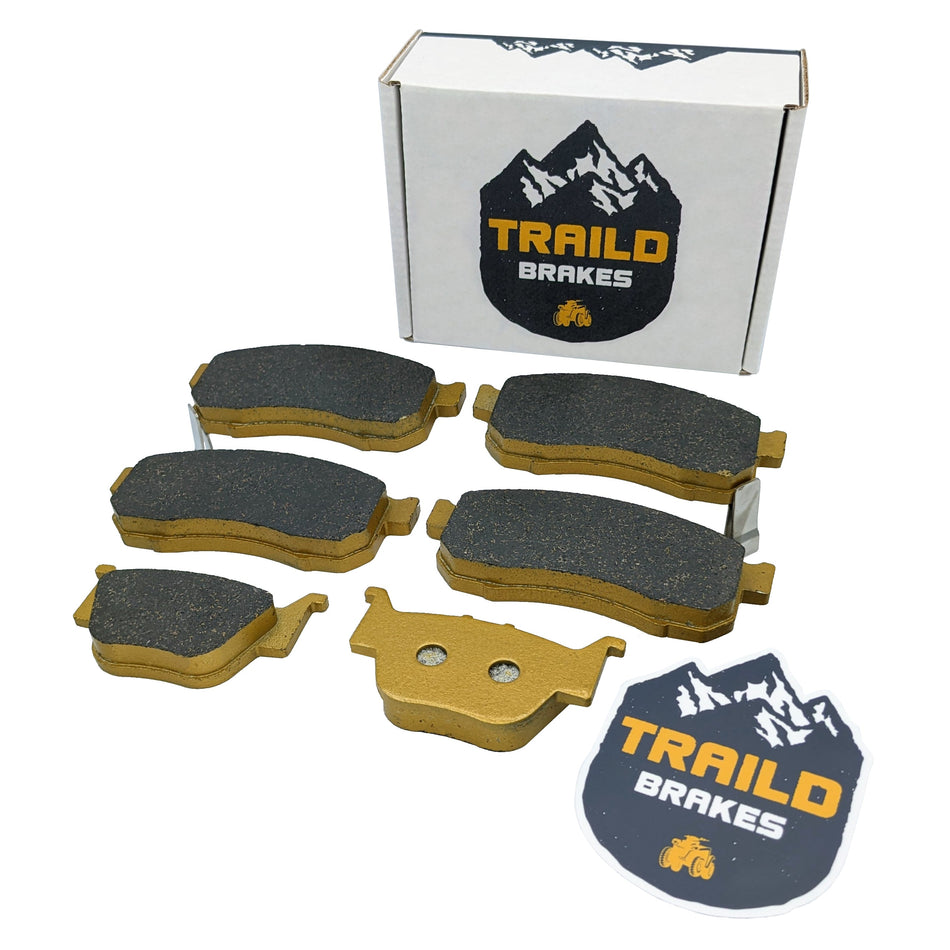 Traild Honda Pioneer 700/520/500 2014-2026 Ceramic Brake Pad Set