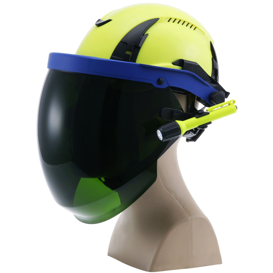 Malta Dynamics Gas Cutting & Welding Toric Face Shield - Shade 5 Green
