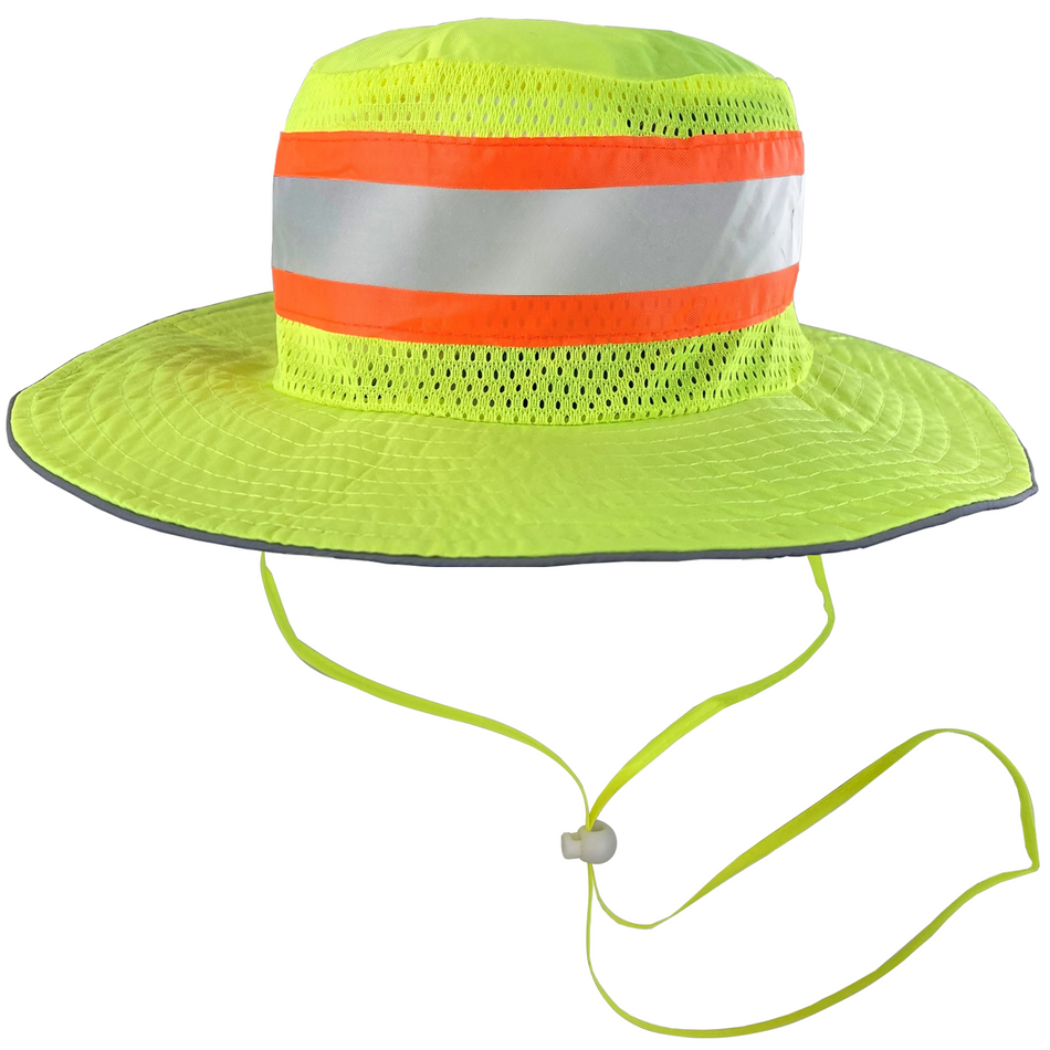 Jorestech Hi-Vis Two-Tone Safety Boonie with Reflective Stripe