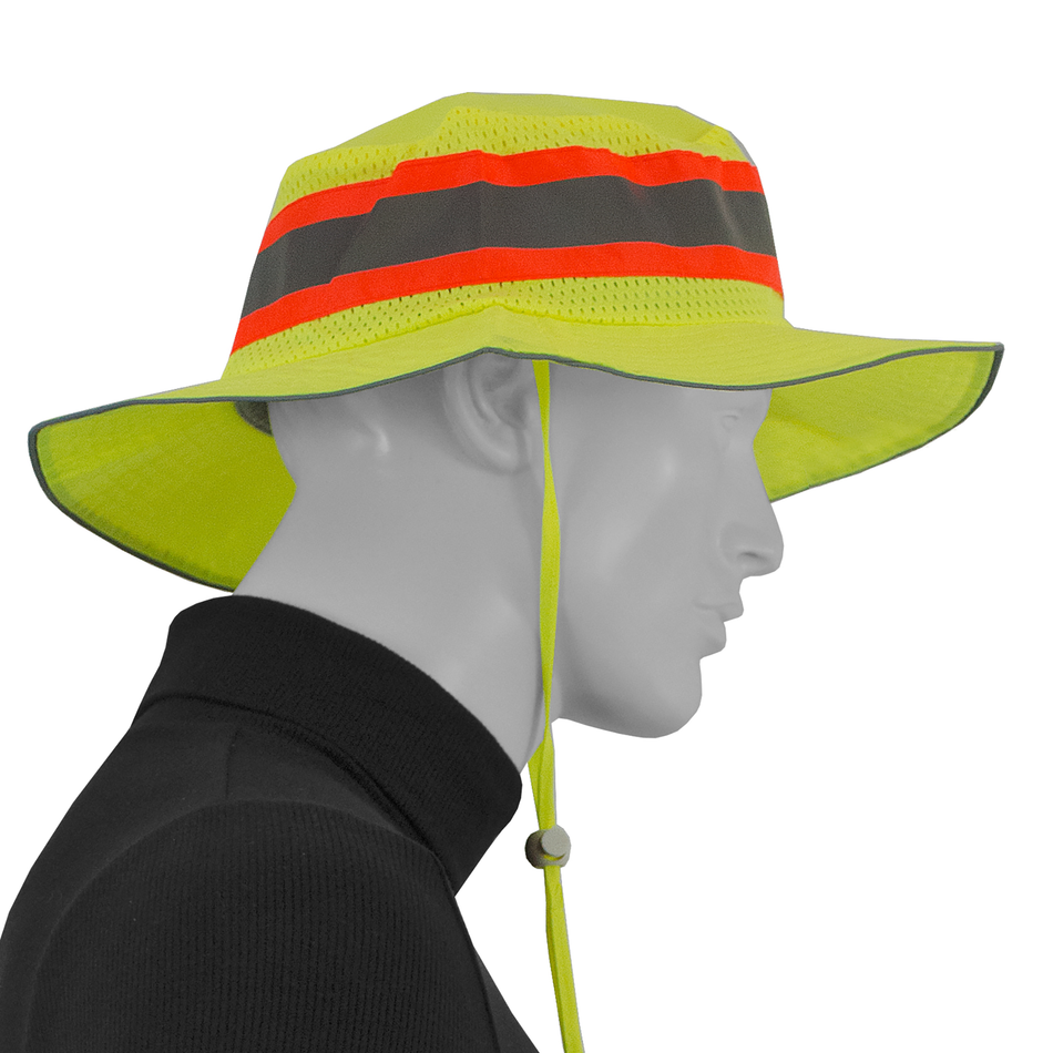 Jorestech Hi-Vis Two-Tone Safety Boonie with Reflective Stripe