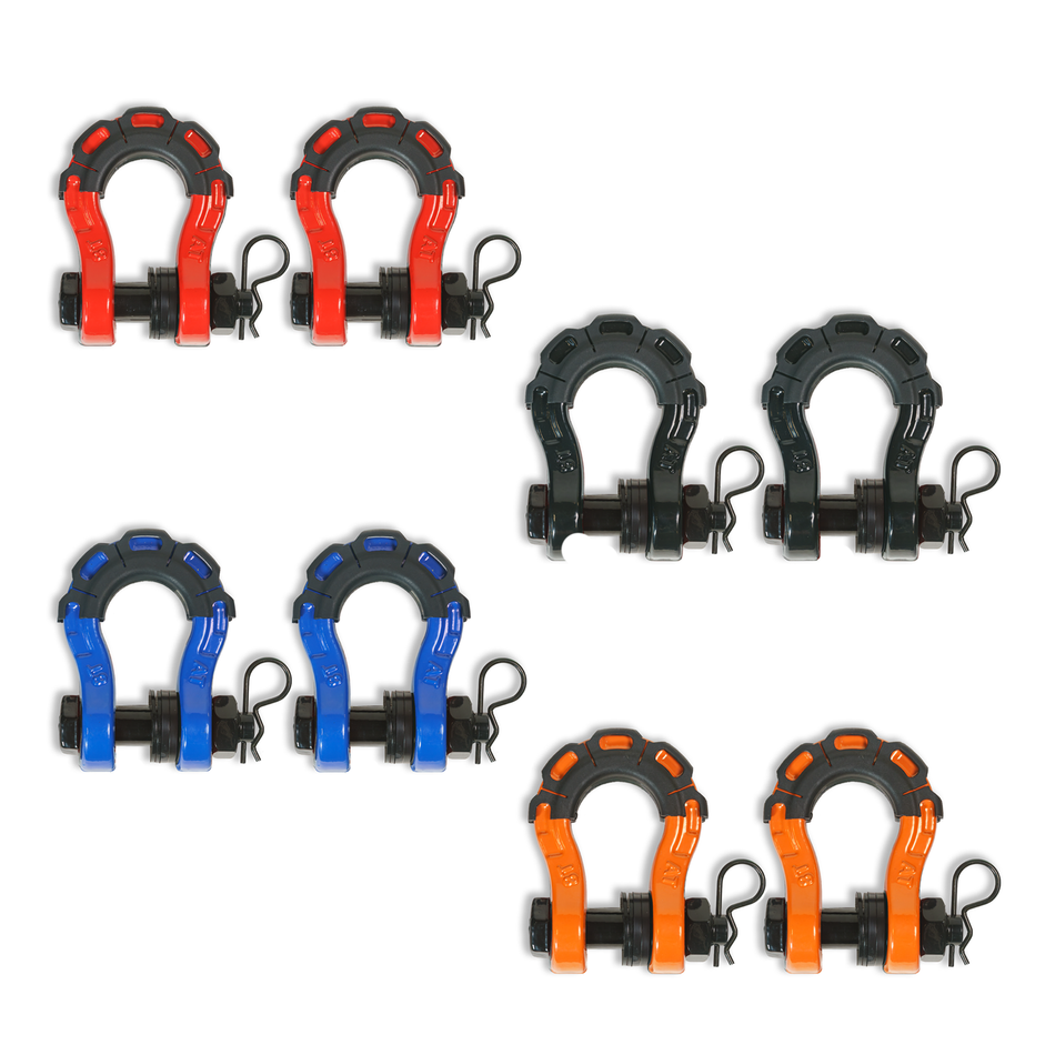 MOJAB 3/4” Forged Steel D-shackle set (8T)