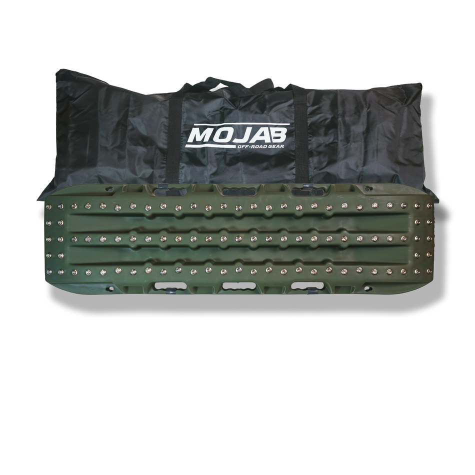 MOJAB Ultimate Traction recovery board with steel plugs (Two Boards)