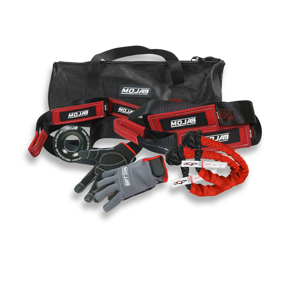 MOJAB Essential Recovery Kit (6 items , 6 Storage bag , 2 Velcro Tape)