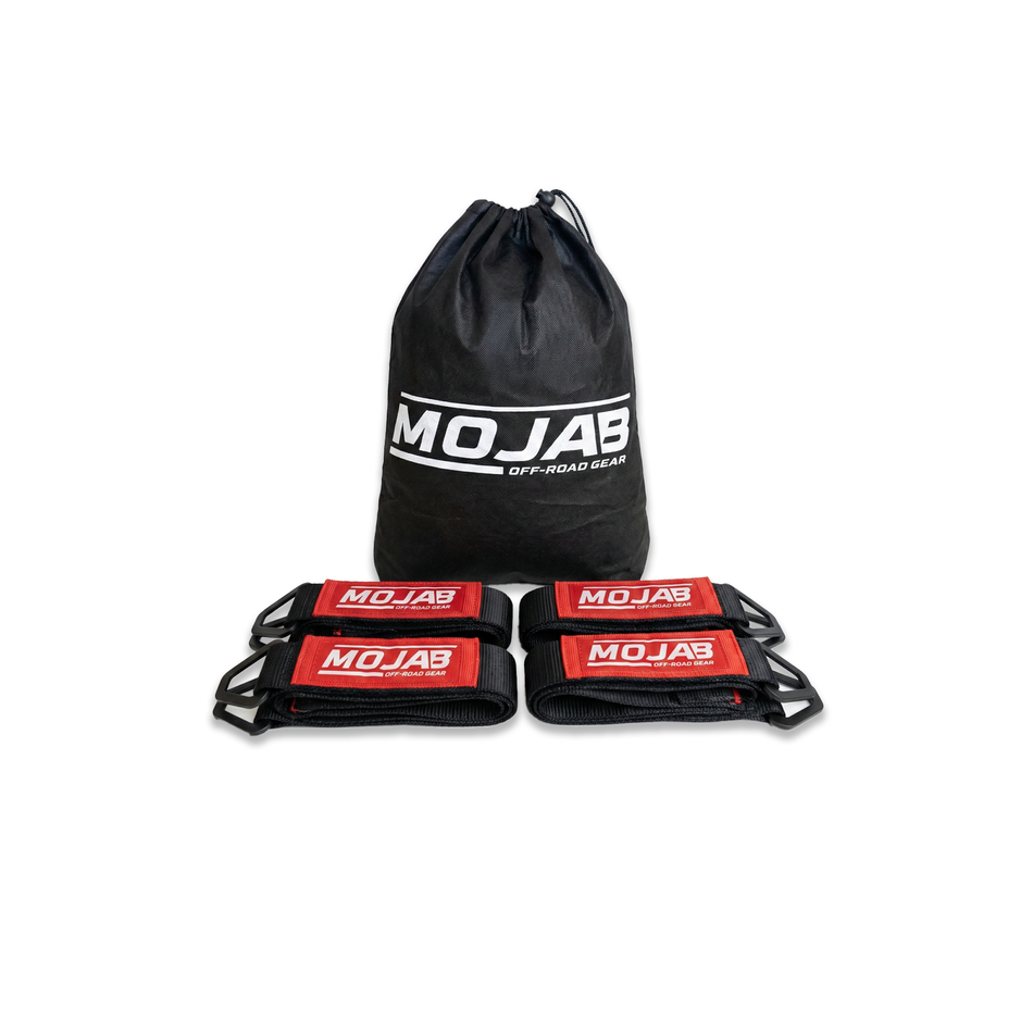 MOJAB 2"x 39'' Axle Tie-down with rings (pack of 4)