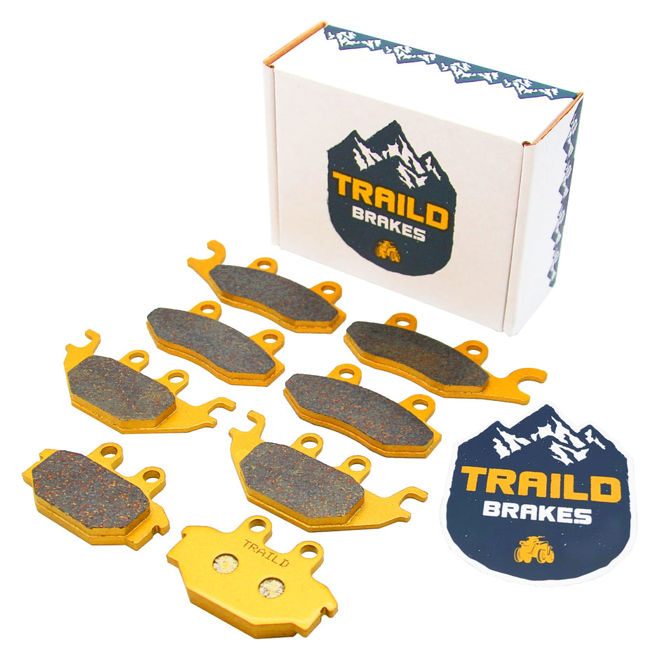Traild Kawasaki Mule Pro DX/DTX/FX/FXT/FXR/MX 2015-2027 Ceramic Brake Pad Set