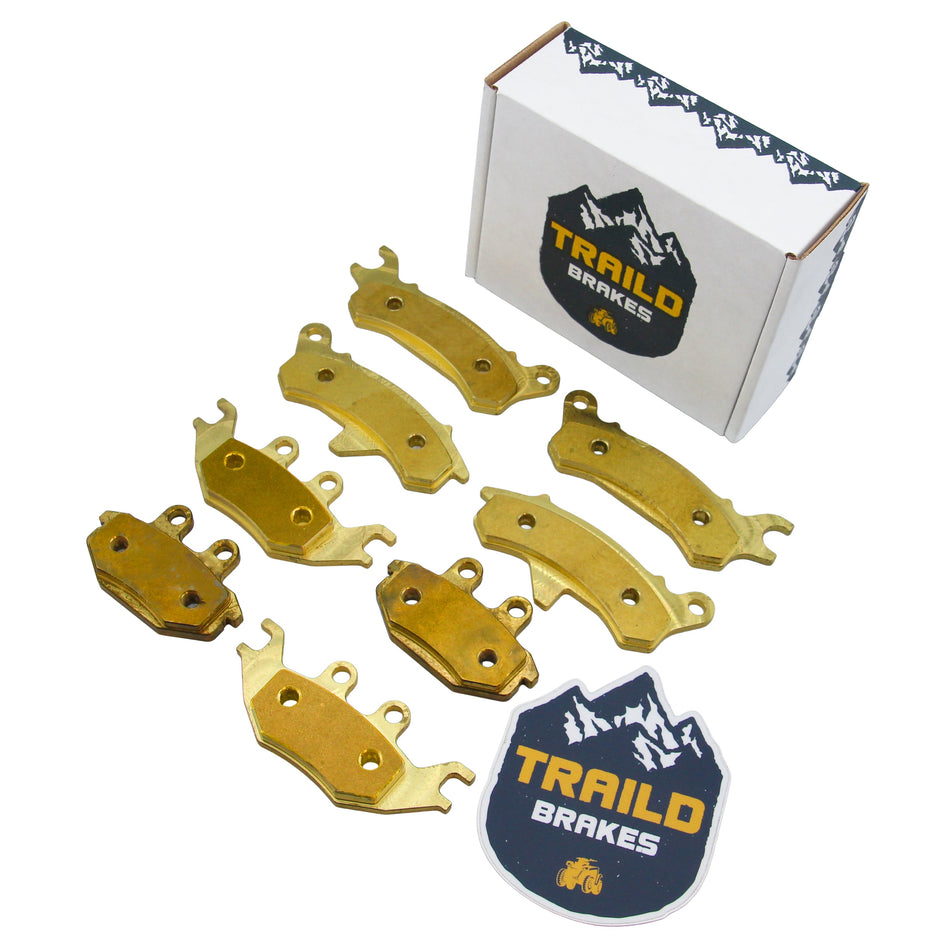 Traild Kawasaki Ridge/Ridge Crew KWF 1000 2024-2026 Brass Brake Pad Set